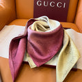GUCCI 25S SCARF 90 IN SILK 600370