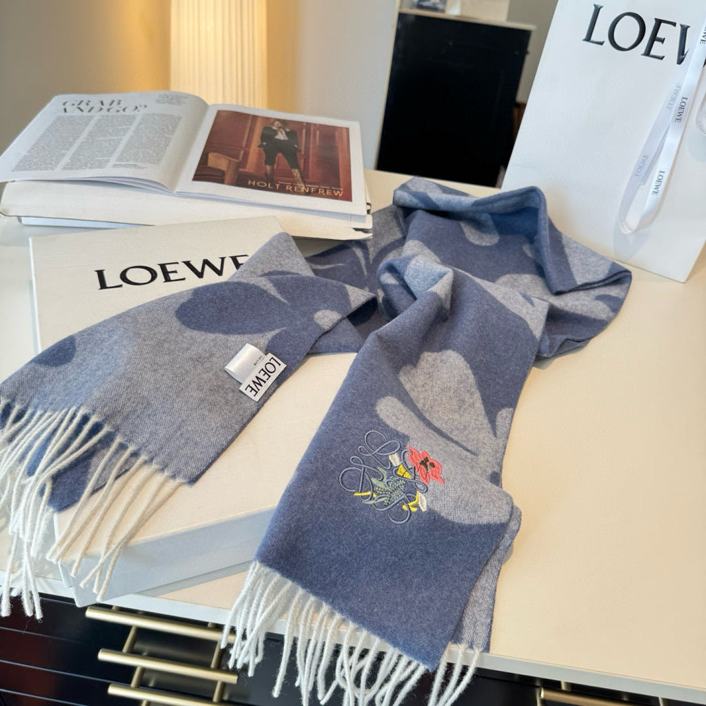 LOEWE 25S SCARF 180 IN CASHMERE 858249