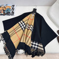 BURBERRY 25S PLAID KNITTED SCARF 127