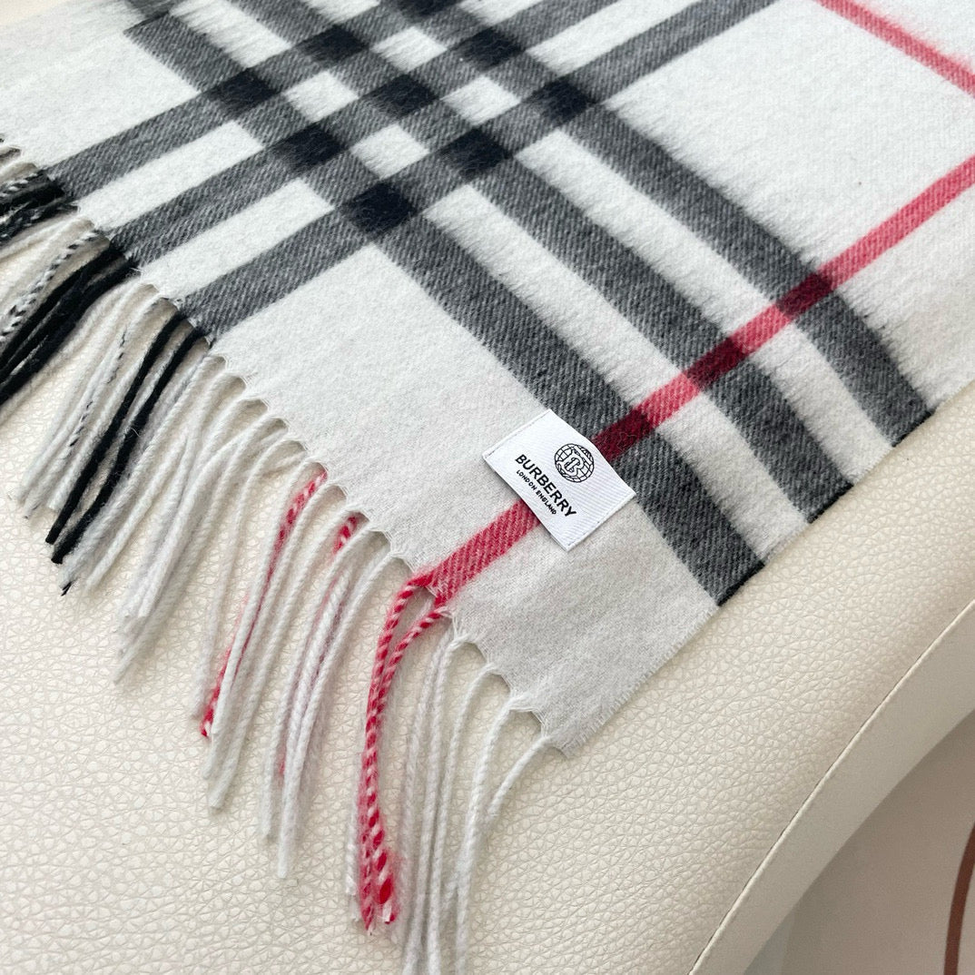 BURBERRY BBR SCARF 180 CM IN CASHMERE 522312