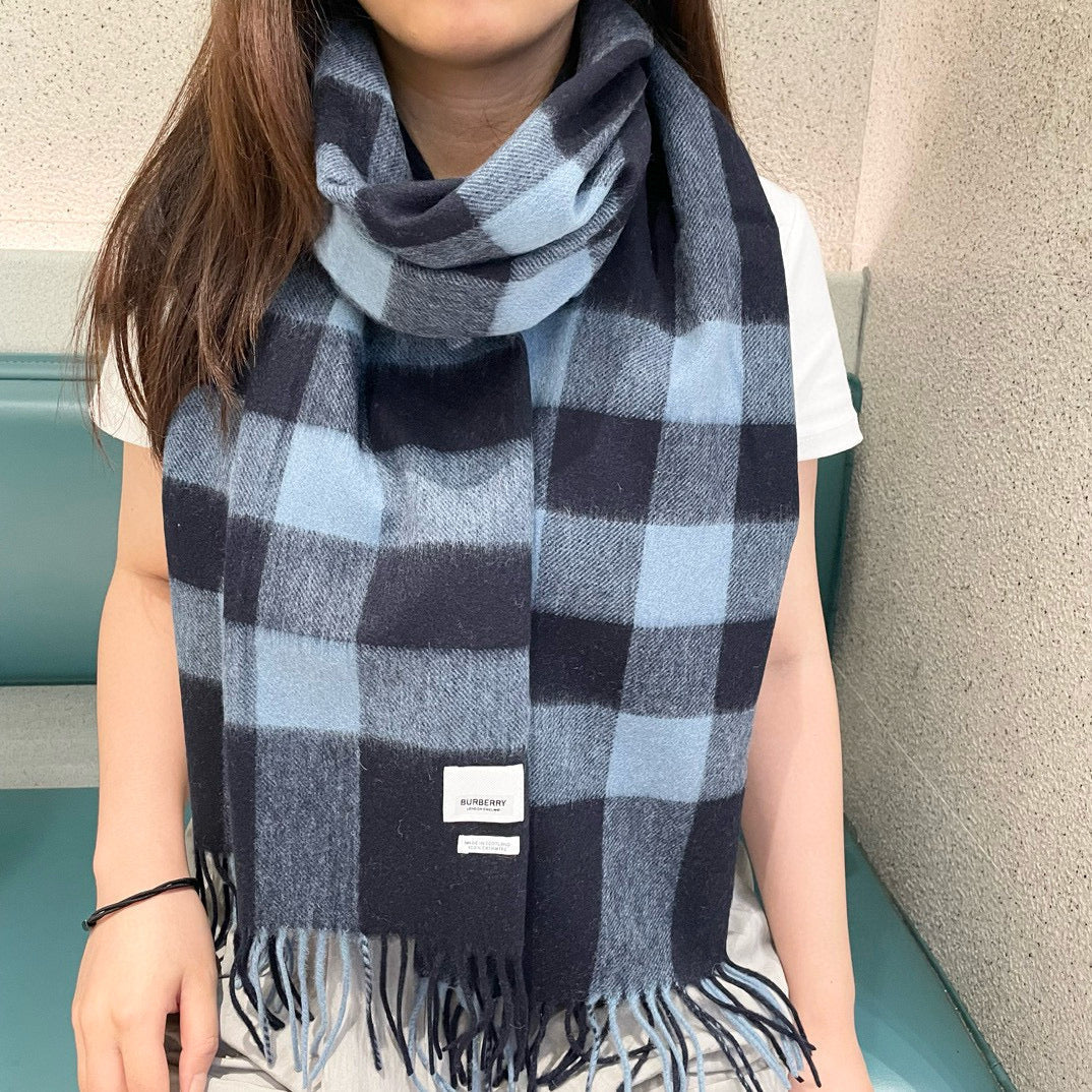 BURBERRY BBR SCARF 210 CM IN CASHMERE 02