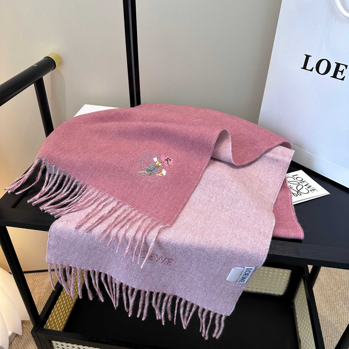 LOEWE 25S SCARF 180 IN CASHMERE 858194