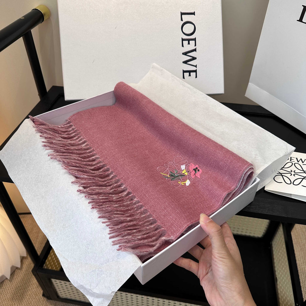 LOEWE 25S SCARF 180 IN CASHMERE 858194