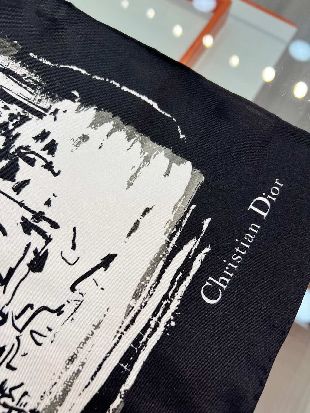 DIOR SCARF 90 CM IN SILK 603565