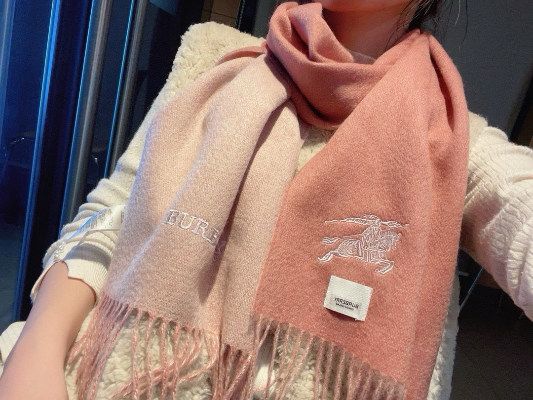 BURBERRY BBR SCARF 180 CM IN CASHMERE 490016