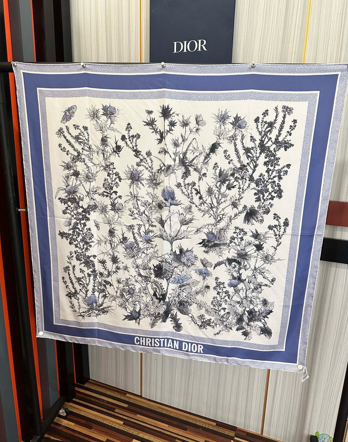 DIOR SCARF 90 CM IN SILK 733853