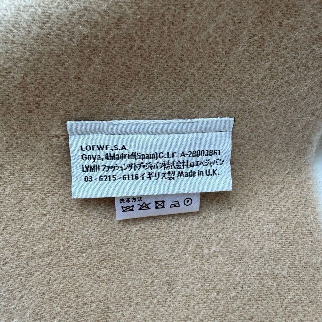LOEWE 25S SCARF 180 IN CASHMERE 860067