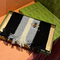 GUCCI 25S SCARF 180 IN CASHMERE 730564