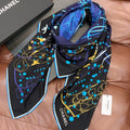 CHANEL 25S SCARF 135 IN CASHMERE 883635