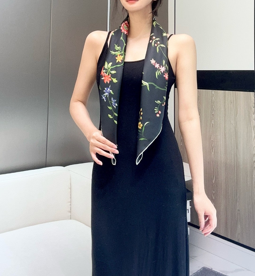 DIOR SCARF 90 CM IN SILK 646487