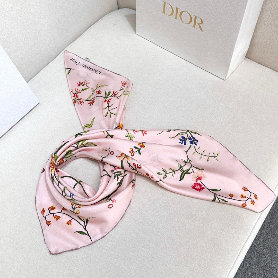 DIOR SCARF 90 CM IN SILK 646488