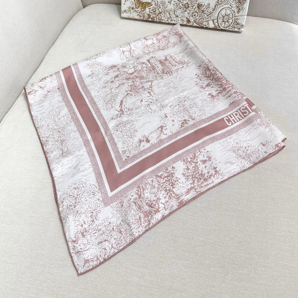 DIOR SCARF 90 CM IN SILK 655942