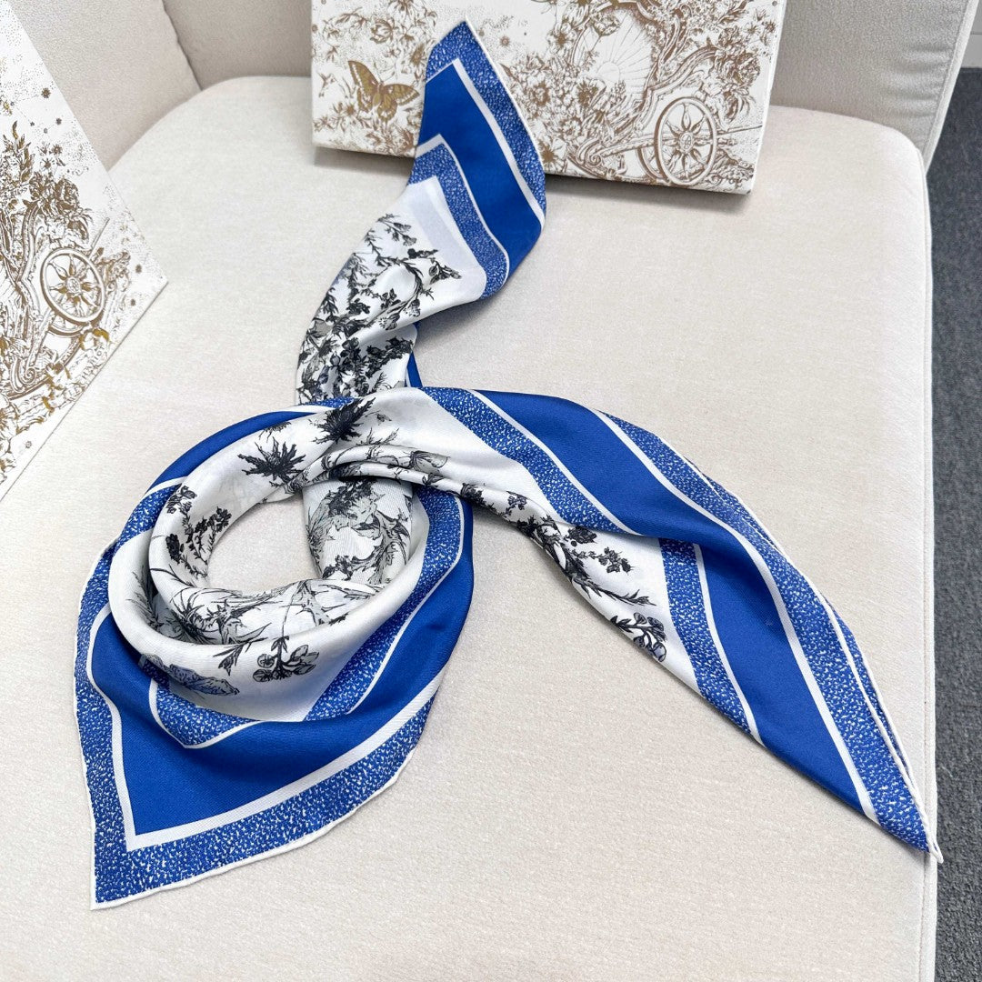DIOR SCARF 90 CM IN SILK FABRIC 702042
