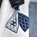 CHANEL 25S SCARF 180 IN WOOL 989767