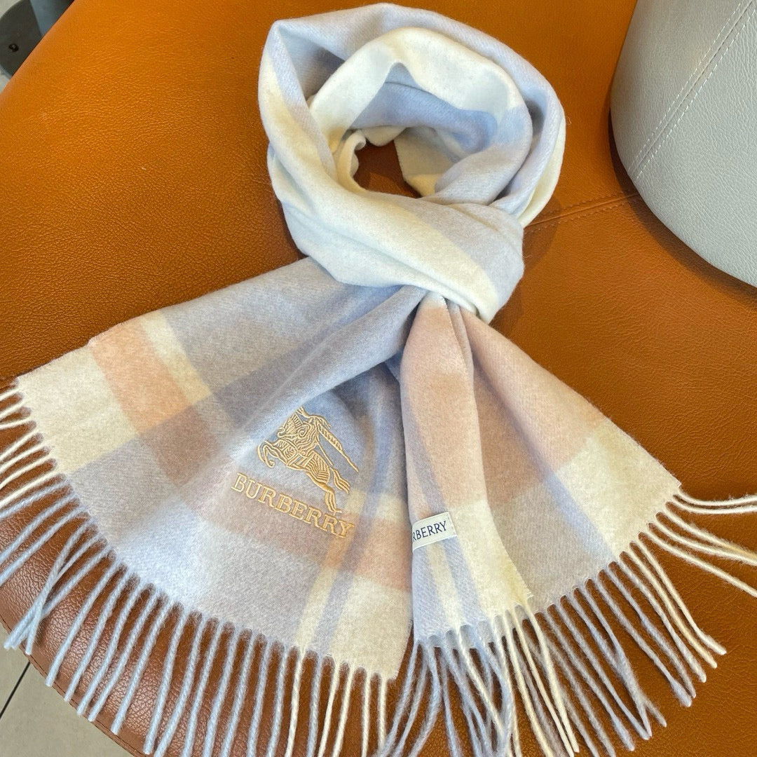 BURBERRY BBR SCARF 180 CM IN CASHMERE 533071