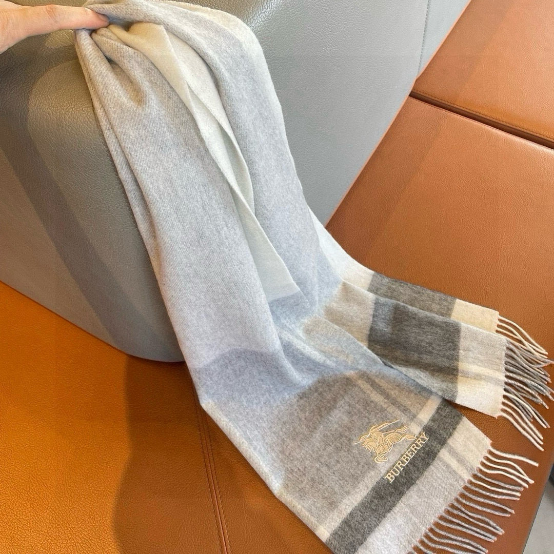 BURBERRY BBR SCARF 180 CM IN CASHMERE 533073