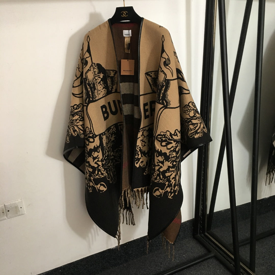 BURBERRY 25S SHOULDER SHAWL 308